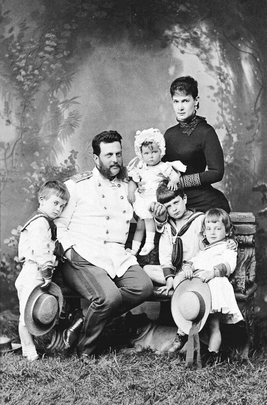 Великий князь Владимир с женой и детьми