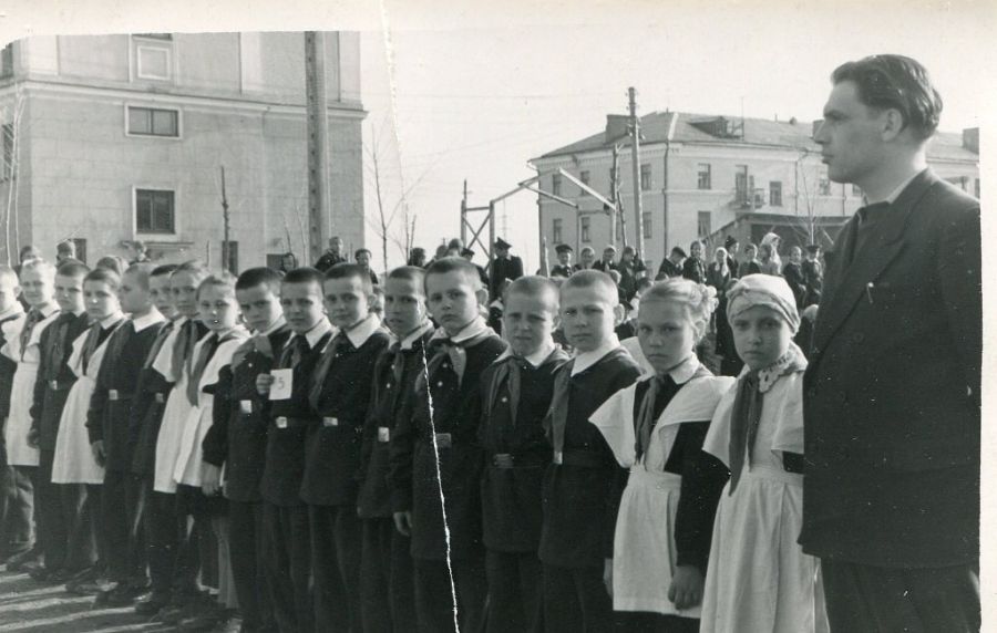 Учащиеся школы № 5, 1959 год 
