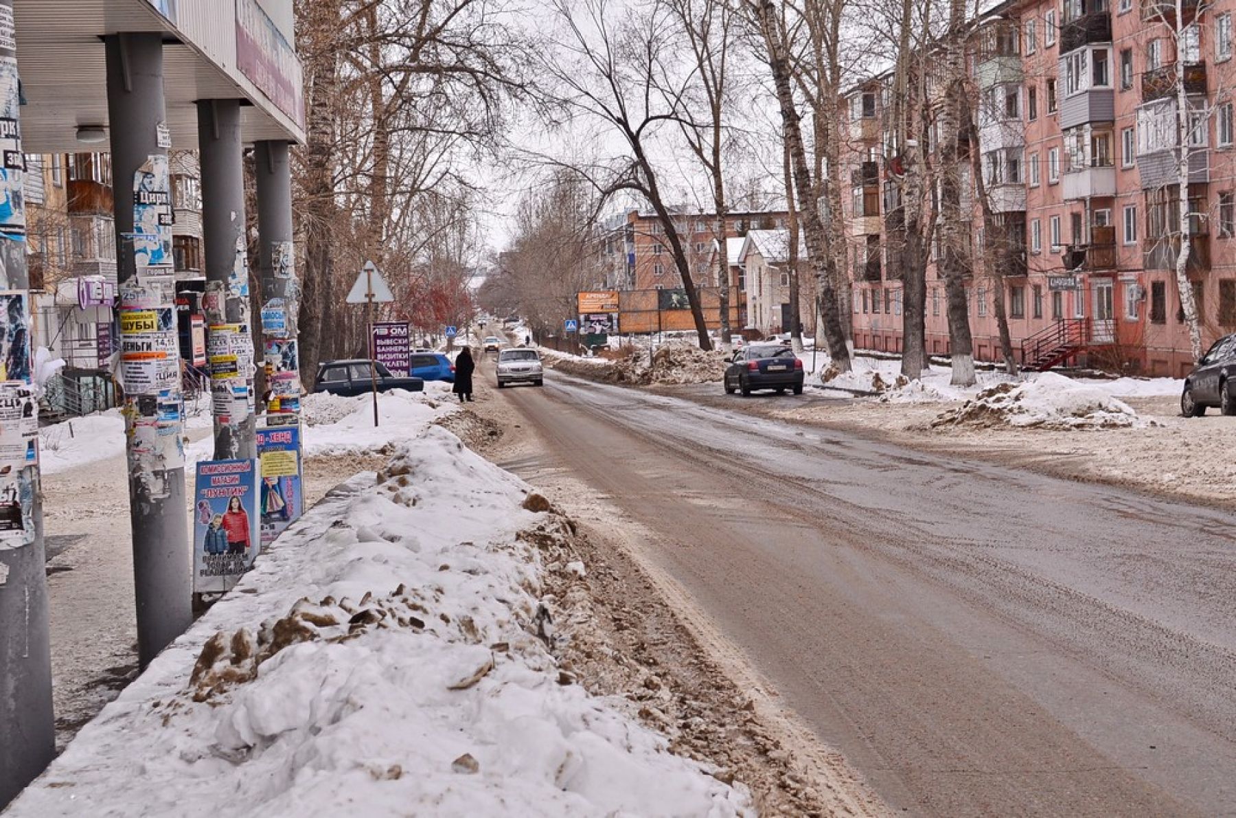 Наш фоторепортаж: что происходит в Бийске из-за потепления