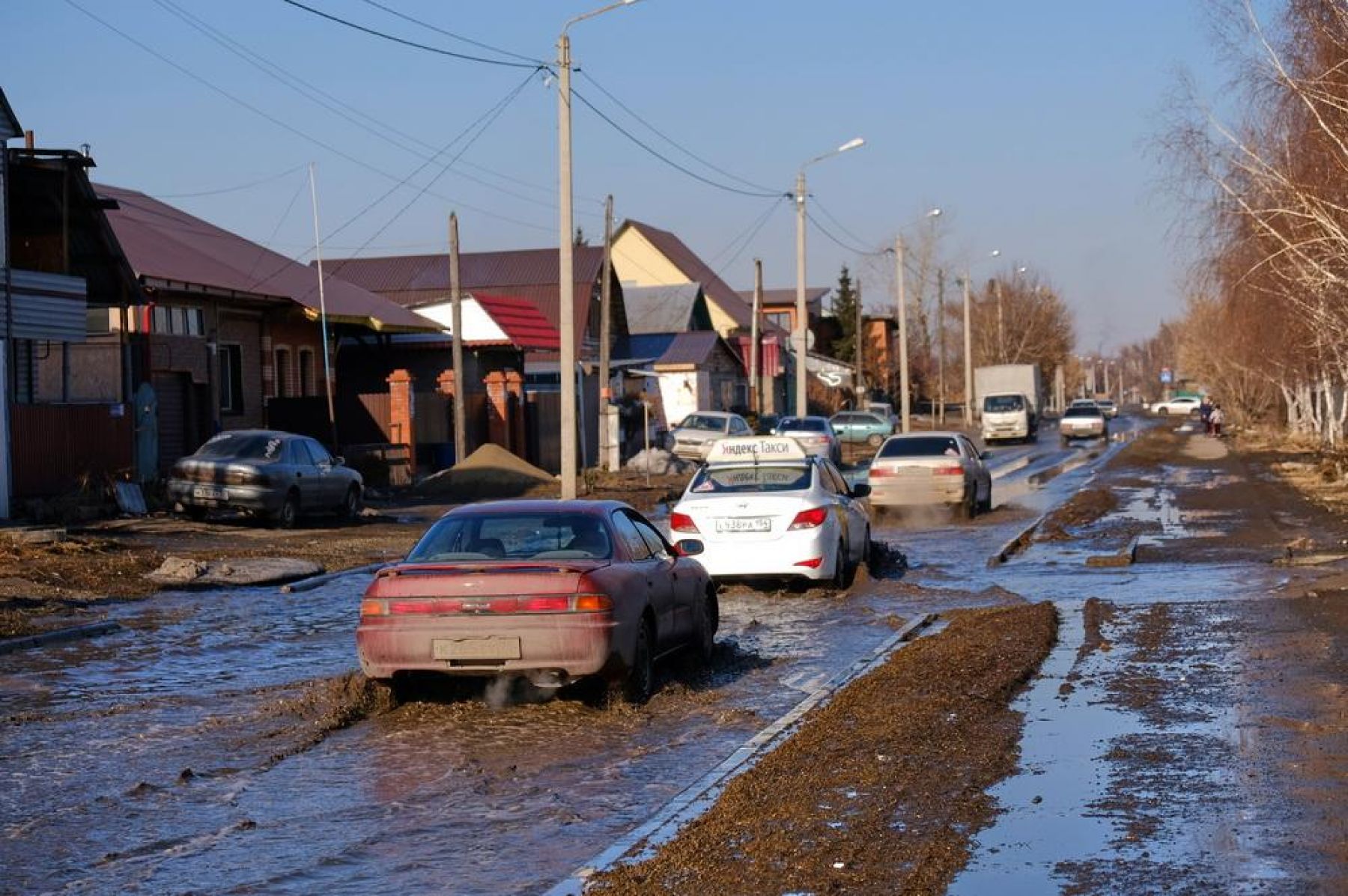 Снегосвалки заполнены, Бийск задумался о ливневках