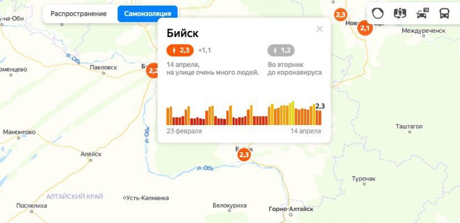 Коронавирус в России и на Алтае: коротко о ситуации на 16 апреля