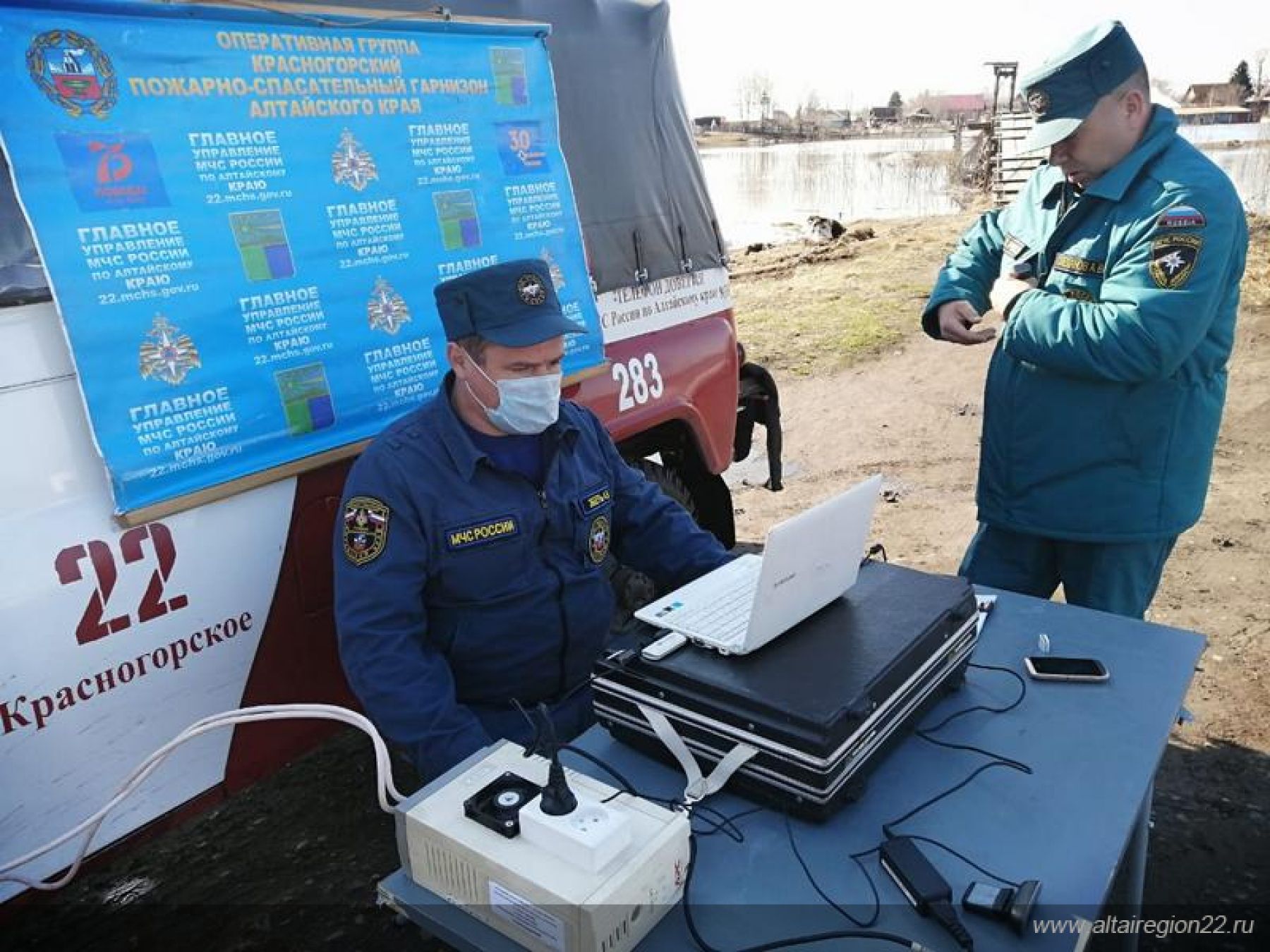 Паводковая ситуация в селе Красногорском остается сложной