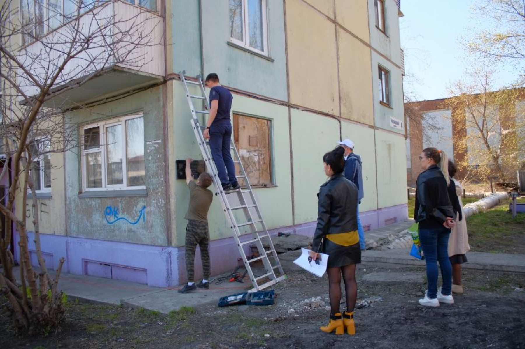 Доска памяти герою Советского Союза Павлу Свистову появилась в Бийске