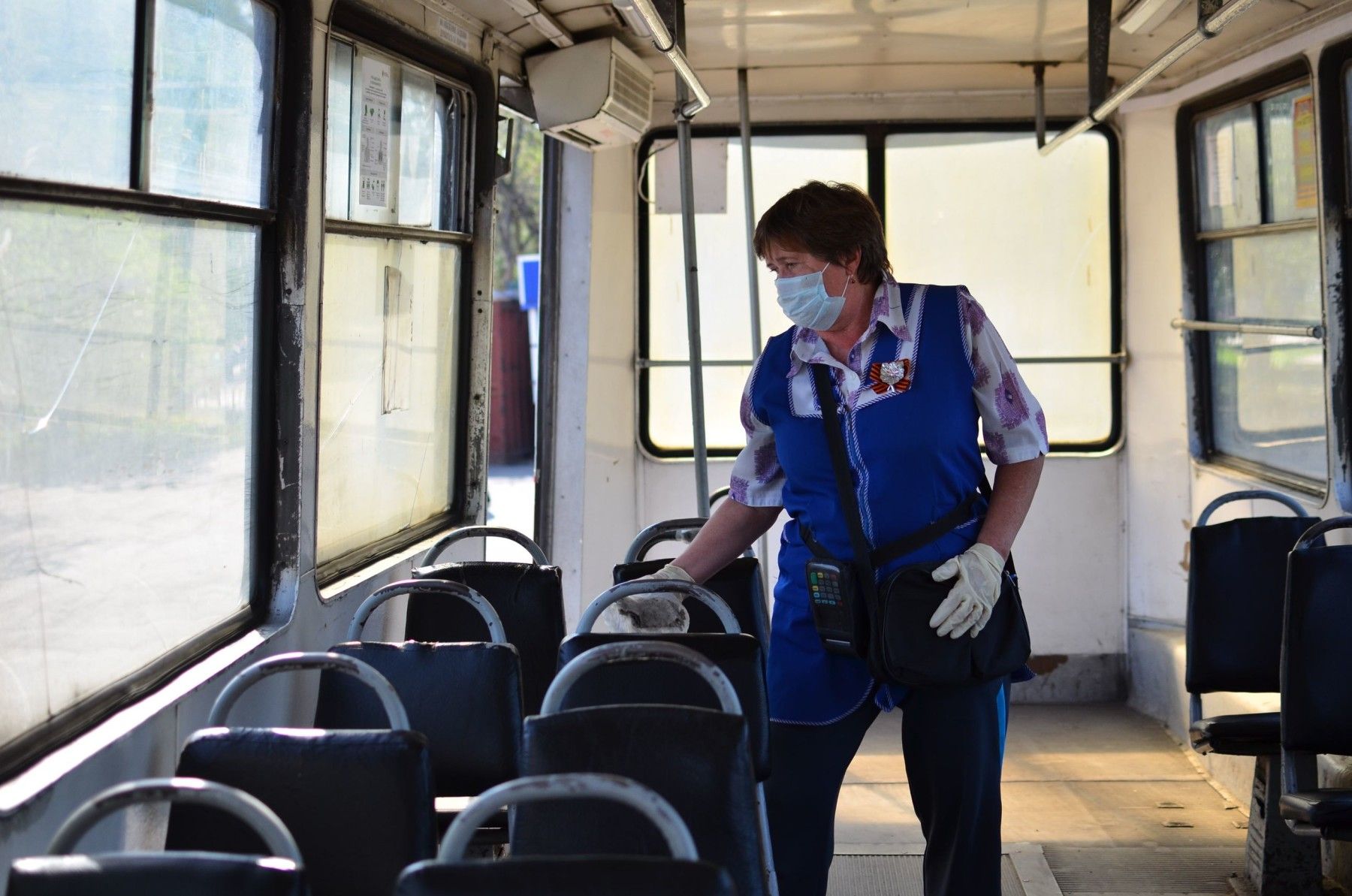 Как в Алтайском крае соблюдается масочный режим в общественном транспорте