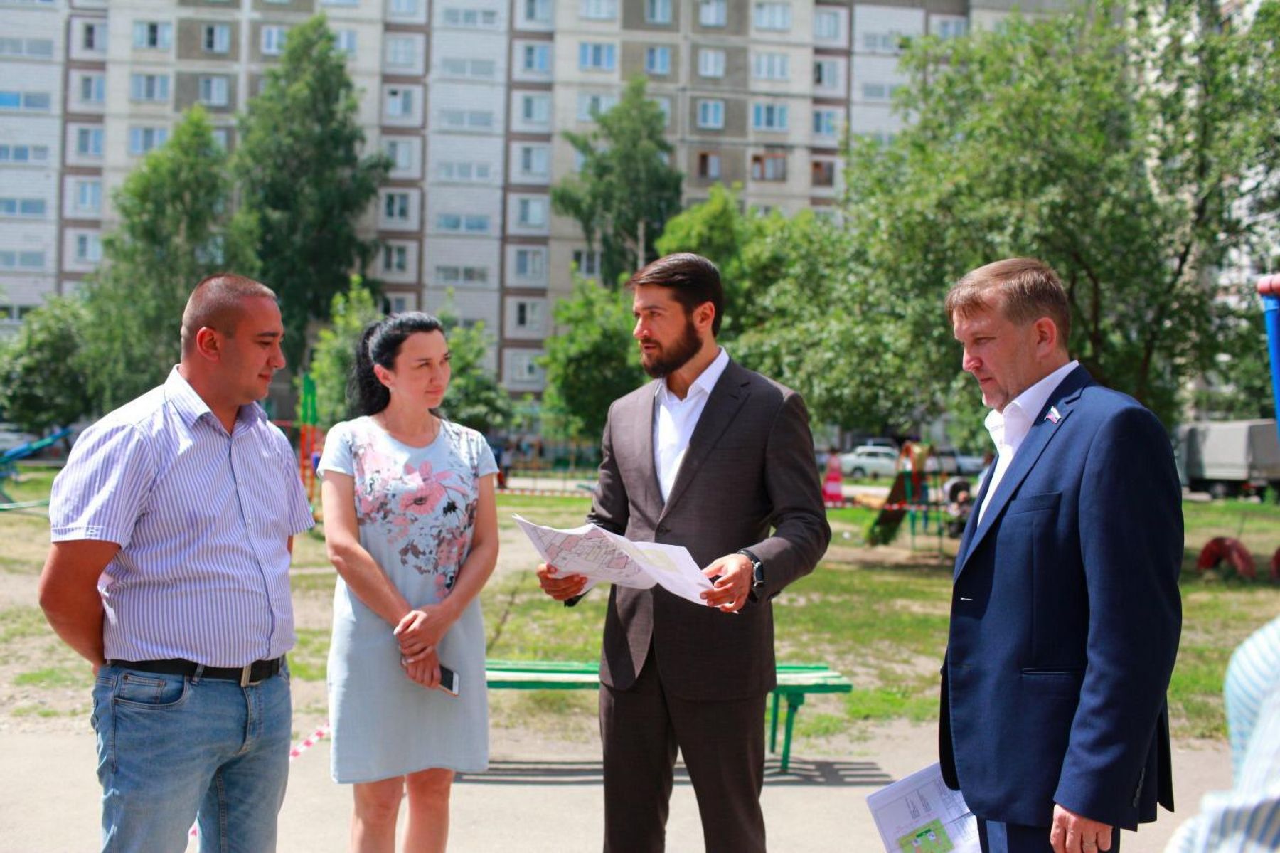 В Бийске построят уникальную игровую площадку для детей