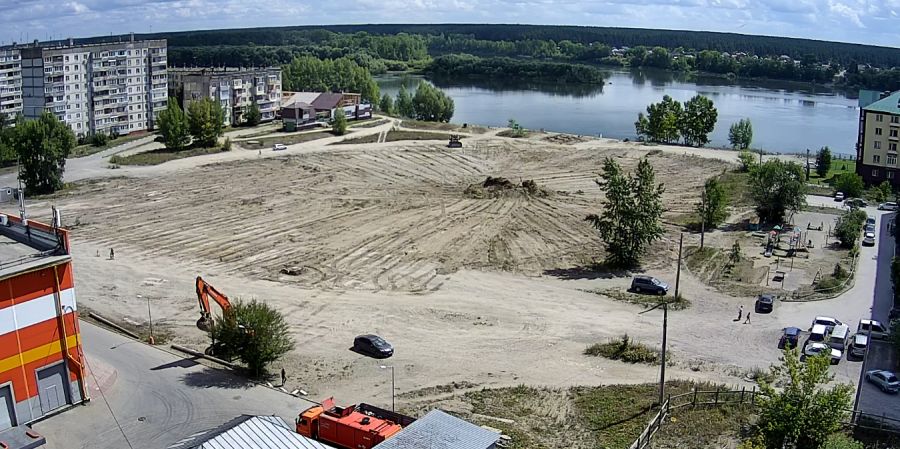 К строительтву парка приступили летом 2020 года.