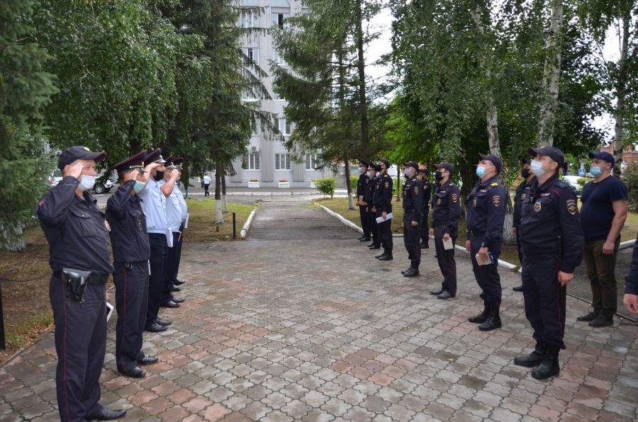 Бийские полицейские снова вышли на «День профилактики»