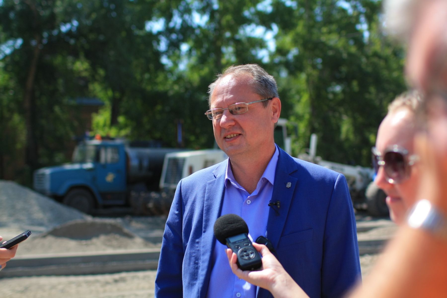 Александр Студеникин: работы по улице Ударной завершат в сентябре 