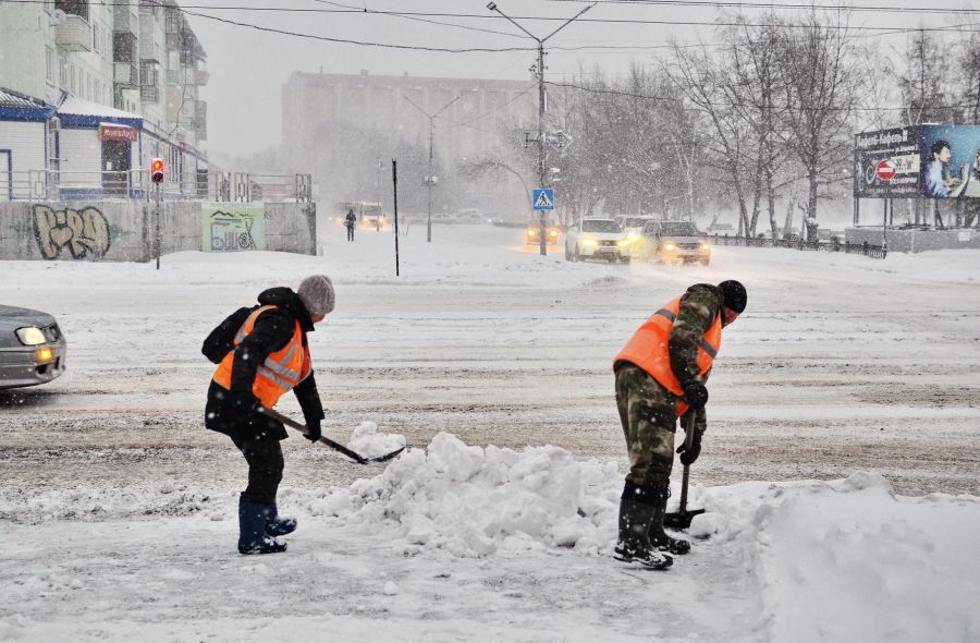 Сияющий и чистый: год назад, 12 ноября, в Бийске выпал и окончательно лег снег 