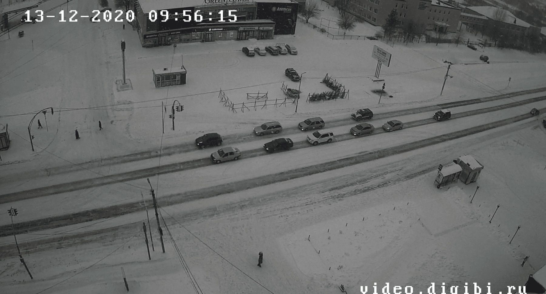 Елки по городу мчатся: в Бийске начали работать елочные базары