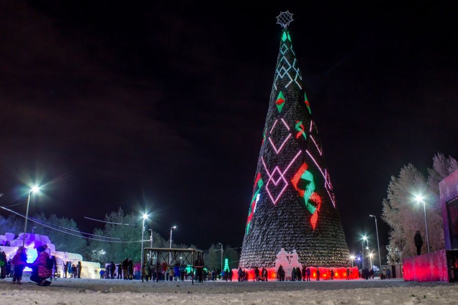 Главная елка Красноярска