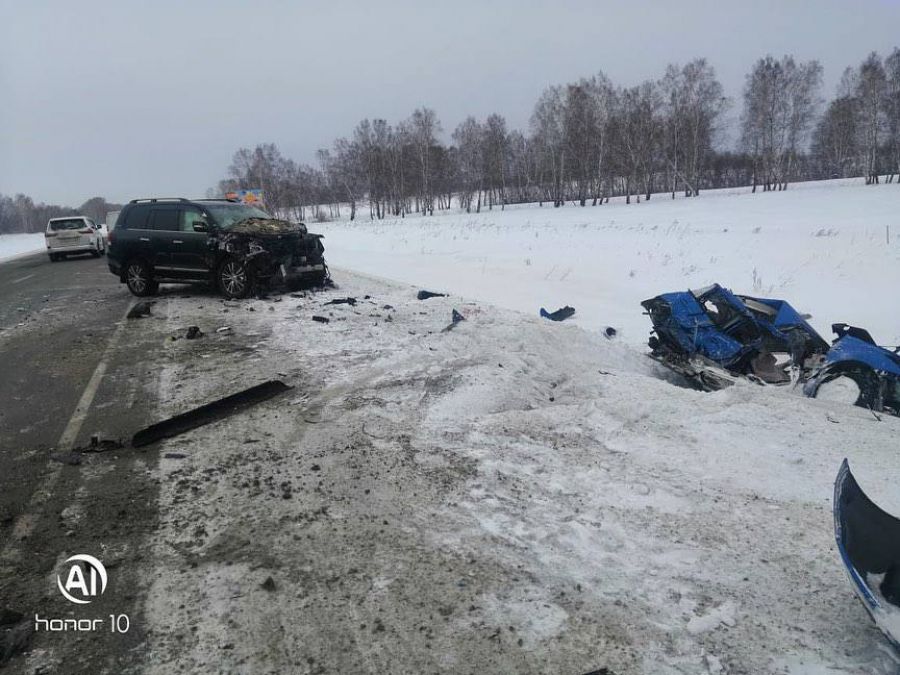 Вылетела на встречку: смертельное ДТП произошло на трассе Бийск – Барнаул