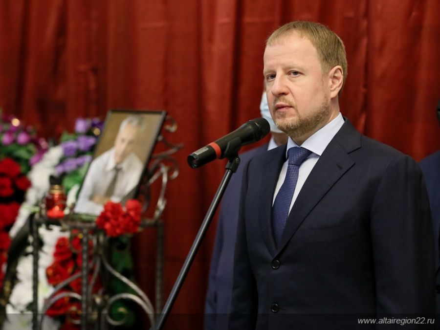 В Алтайском крае прошла церемония прощания с Александром Назарчуком 