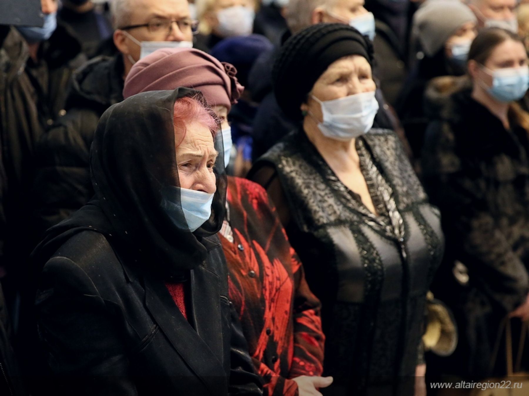 В Алтайском крае прошла церемония прощания с Александром Назарчуком 