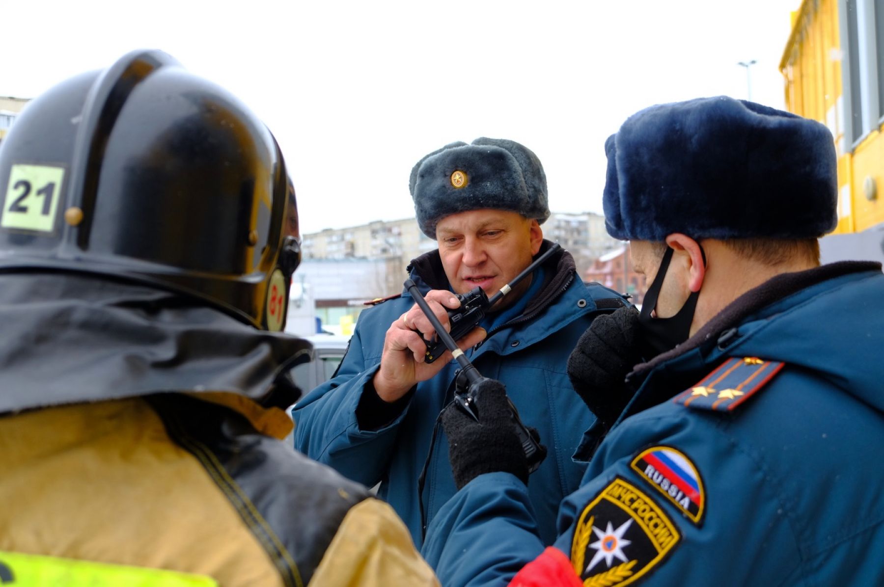 360 человек эвакуированы, пятеро спасены: в Бийске прошли пожарные учения