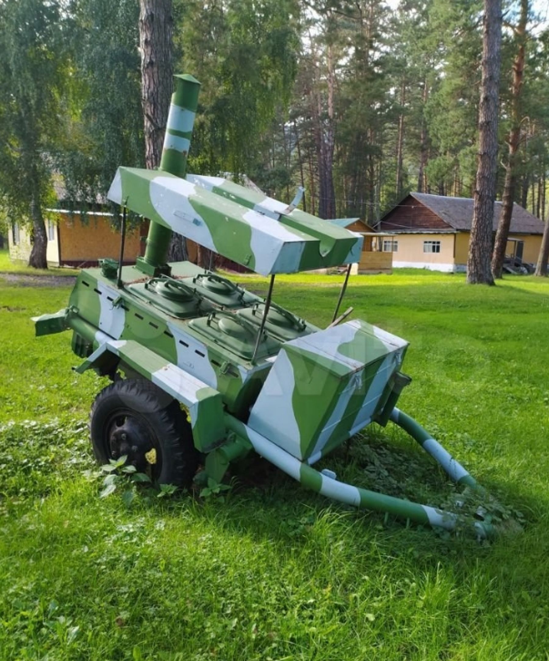 С такой кашу сваришь: в Бийске продают настоящую полевую кухню