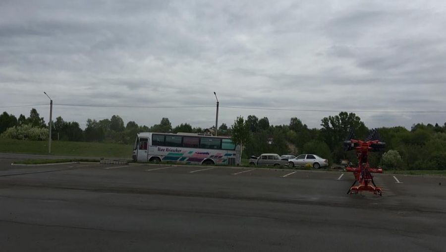 В Бийске произошло ДТП с четырьмя машинами и рейсовым автобусом 