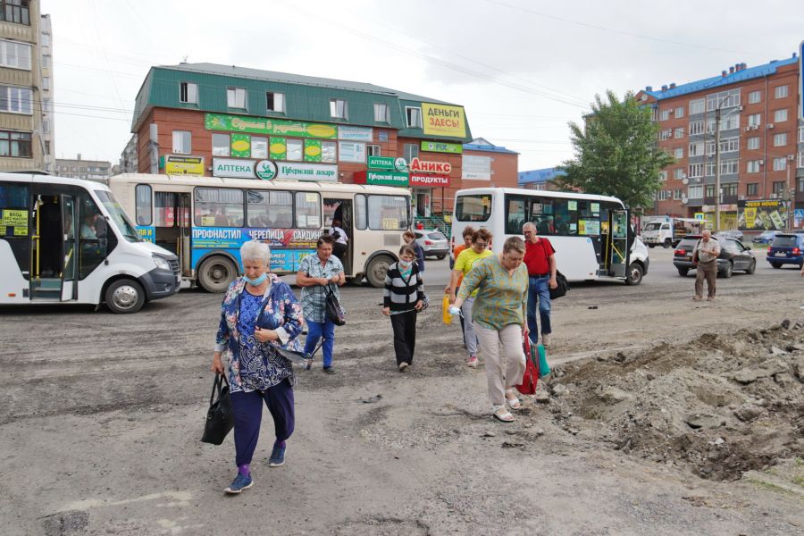 После ремонта дороги на Зеленом Клине в Бийске выделят полосу для автобусов