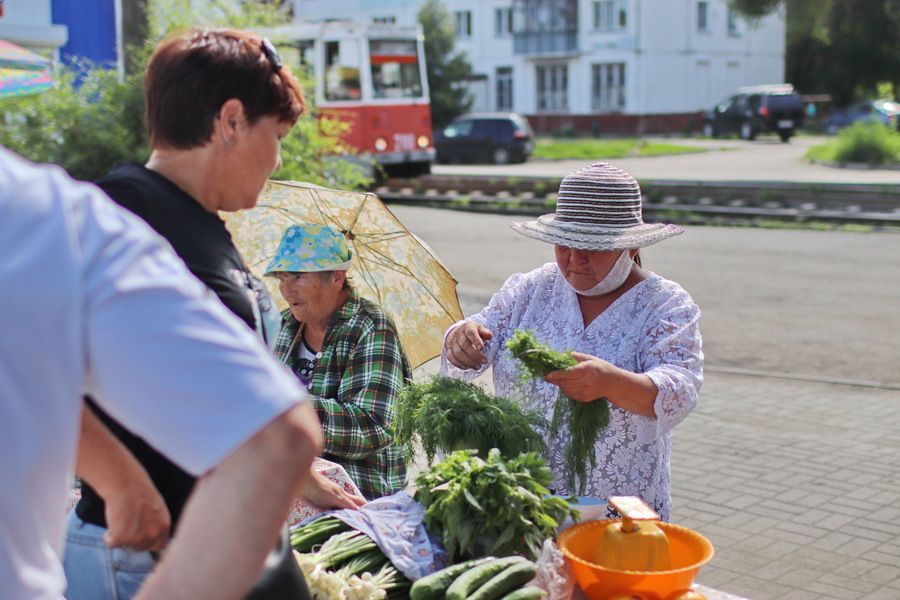 «Бабки» для бабки: в Бийске пенсионерки подняли цены на огородную продукцию