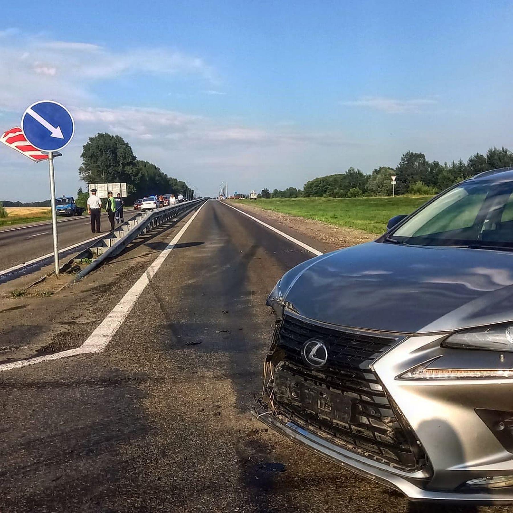 Водитель и девочка пострадали в ДТП на объездной дороге вокруг Бийска