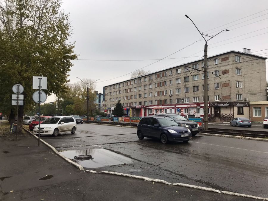 Демонтаж искусственной неровности на улице Васильева