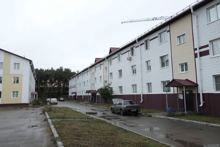 Дома на ул. Спекова, известные в народе как "три поросенка".
