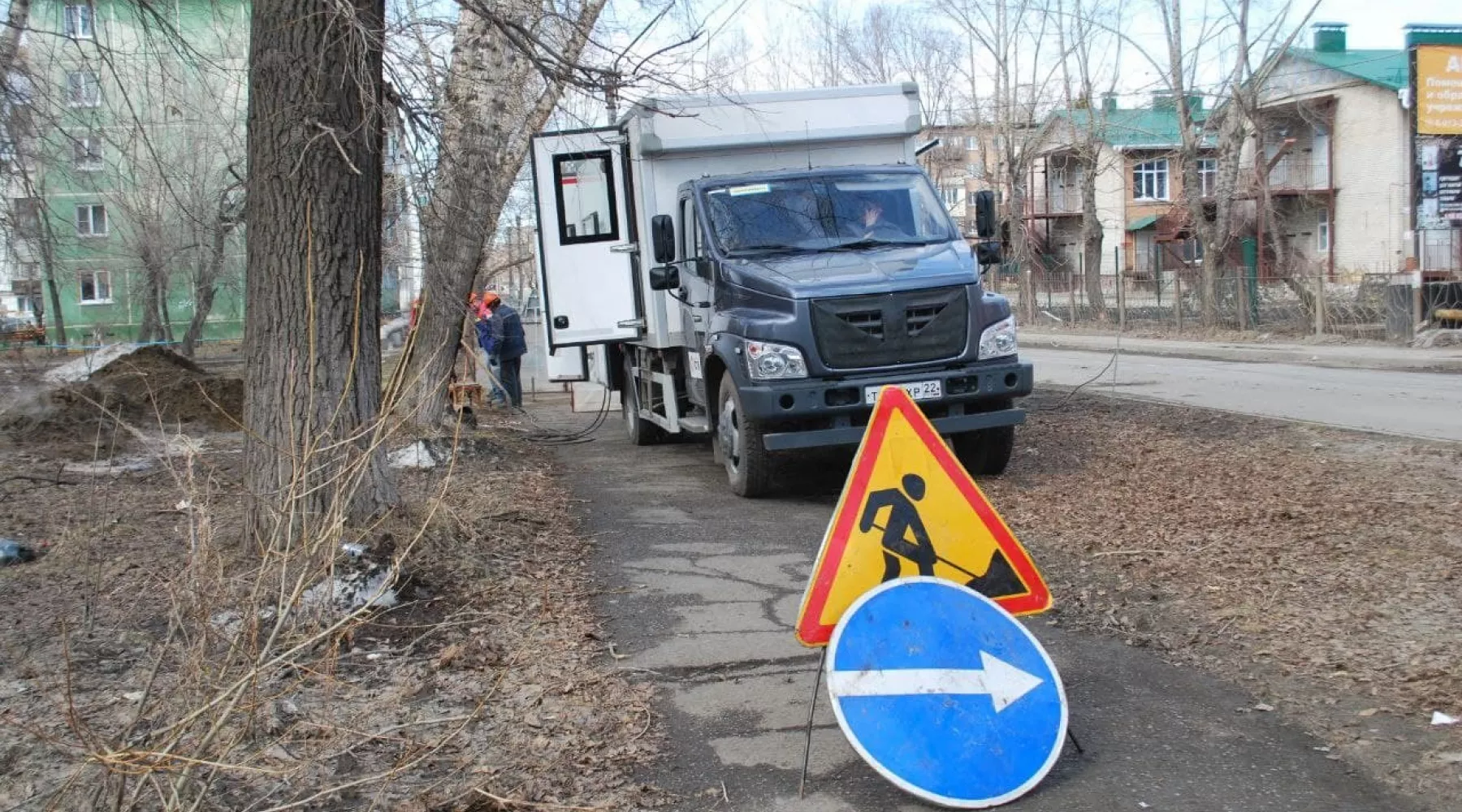 Ремонт теплосетей в Бийске