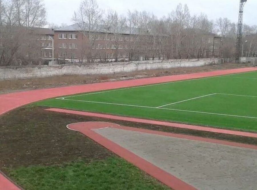 Футбольное поле на стадион "Прогресс"