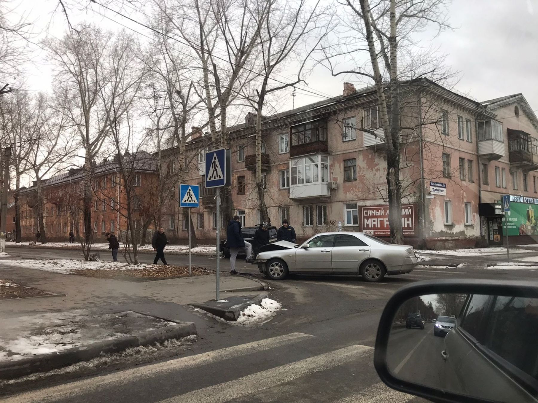 ДТП на пересечении ул. Горно-Алтайская - 8 Марта