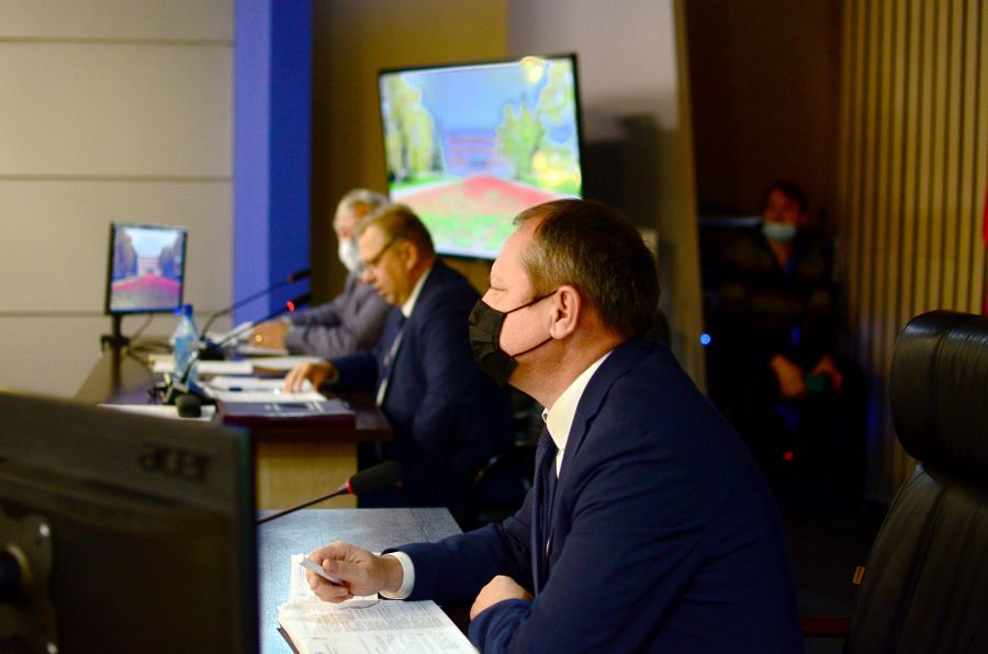 Заседание Думы Бийска в ноябре 2021 года
