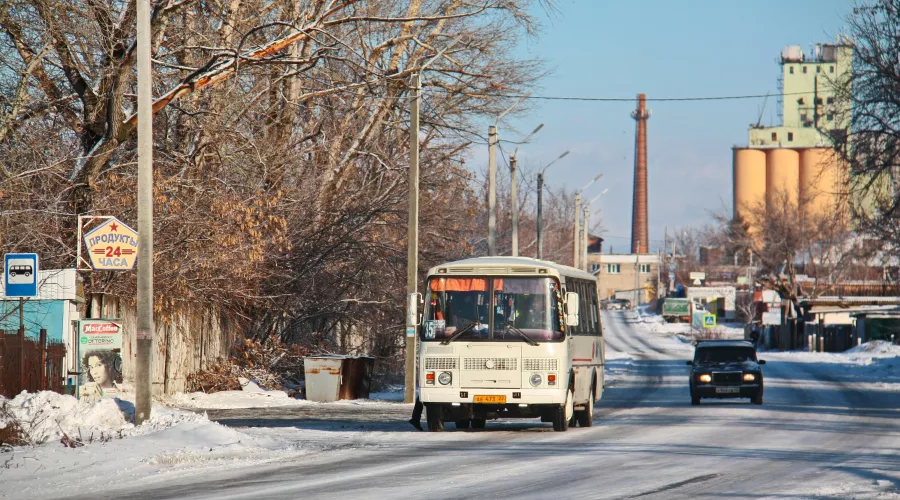 Автобус №35. Зима