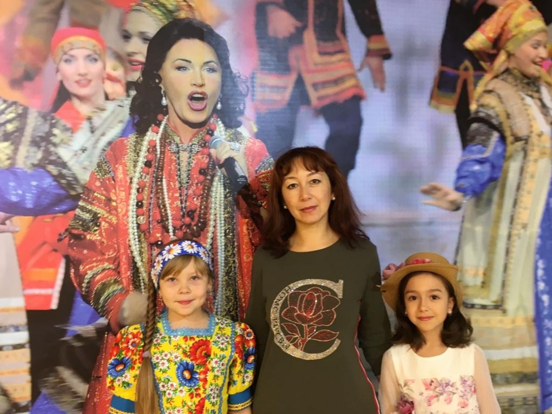 Алина с педагогом Еленой Мироновой