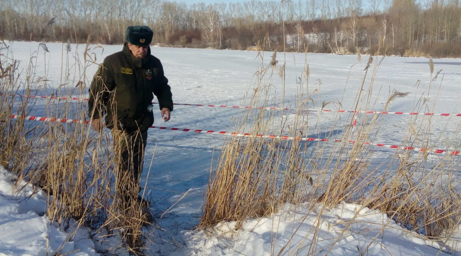 В Лебедином заказнике приняты дополнительные меры безопасности