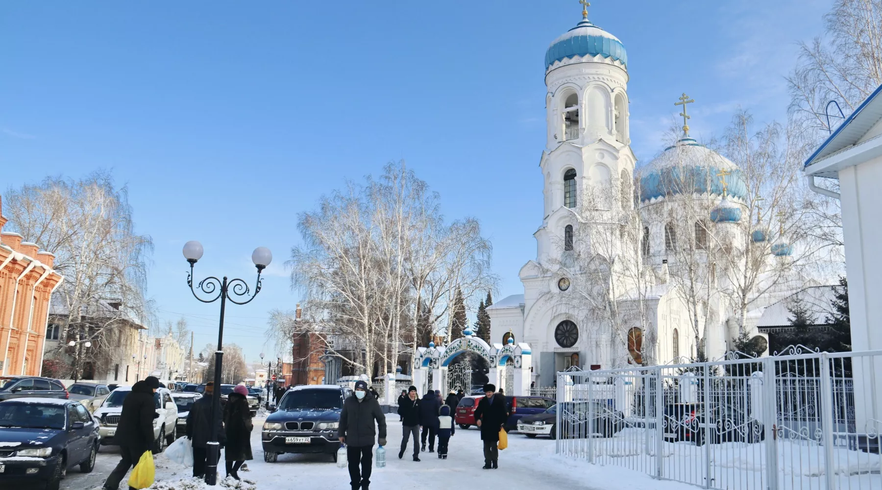 Крещение в Бийске, 2022г. 