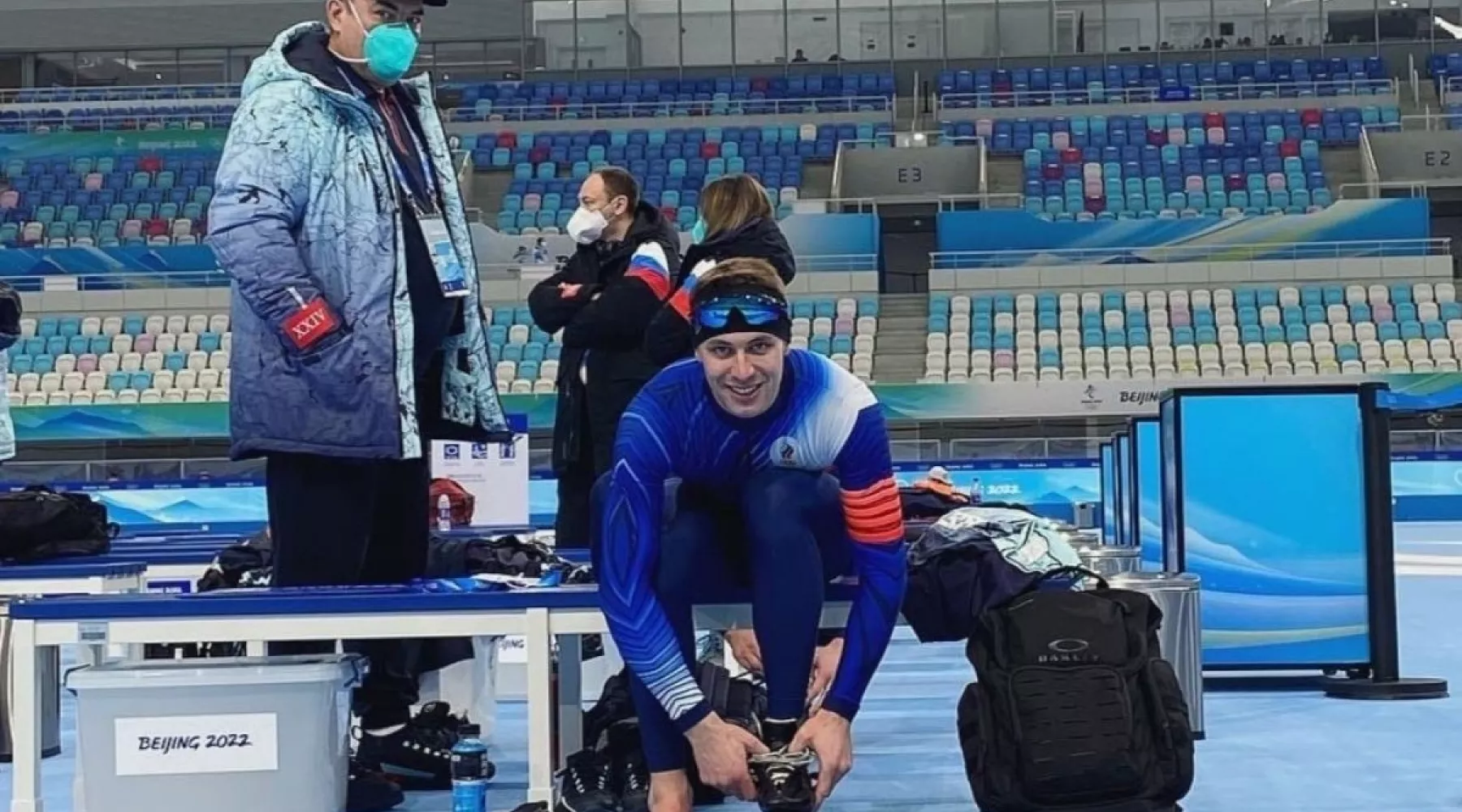 Виктор Муштаков на Олимпийских играх в Пекине