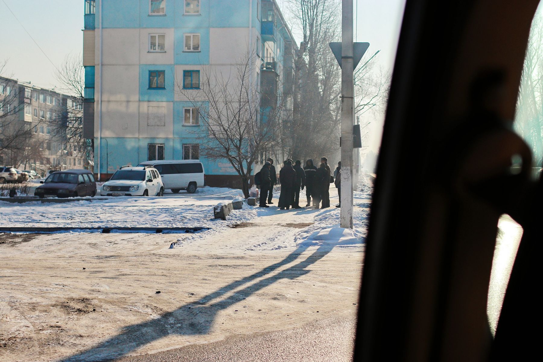 Благотворительная акция по раздаче еды на улицах Бийска