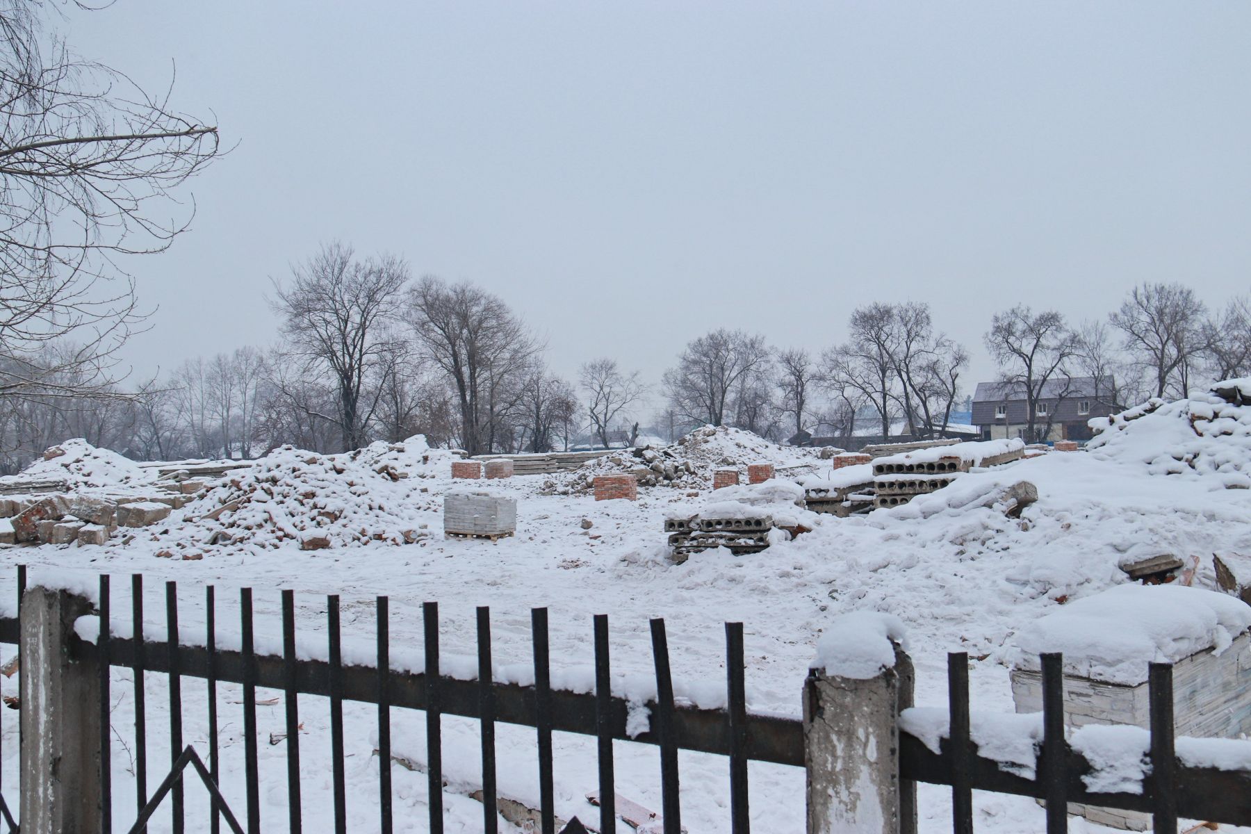 Так выглядит площадка школы №31 сейчас.