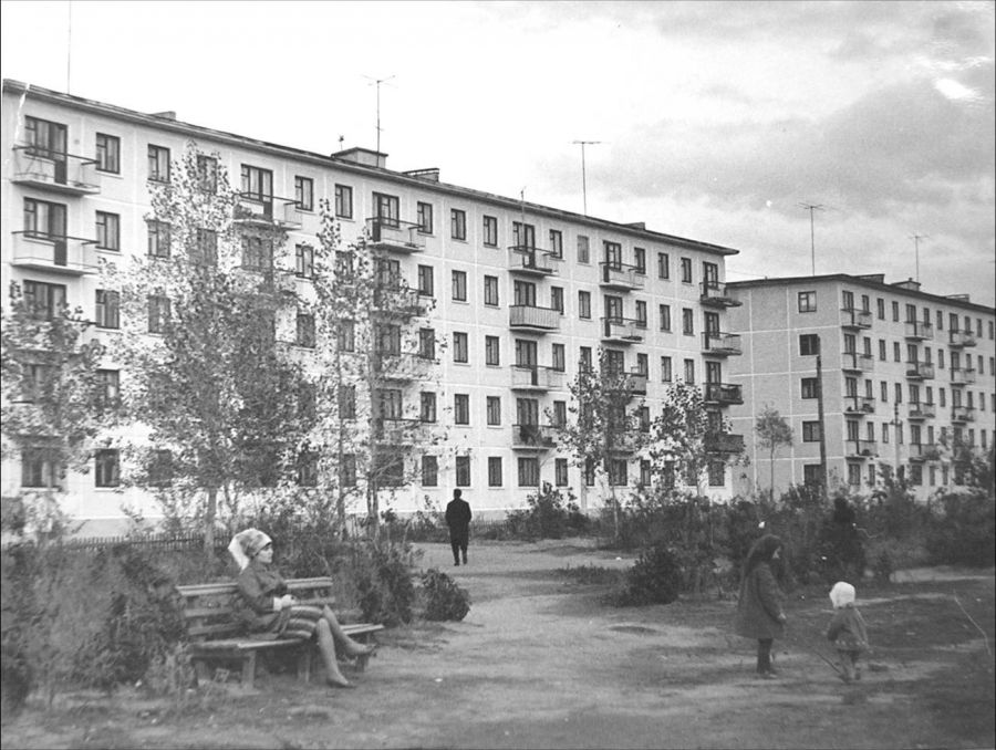 Вид на бульвар 50 лет ВЛКСМ, 70-е годы