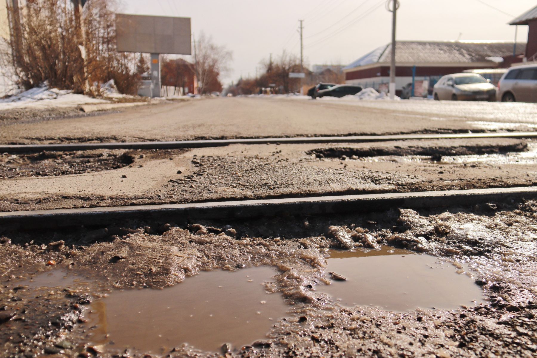 Проспект Кирова в Бийске