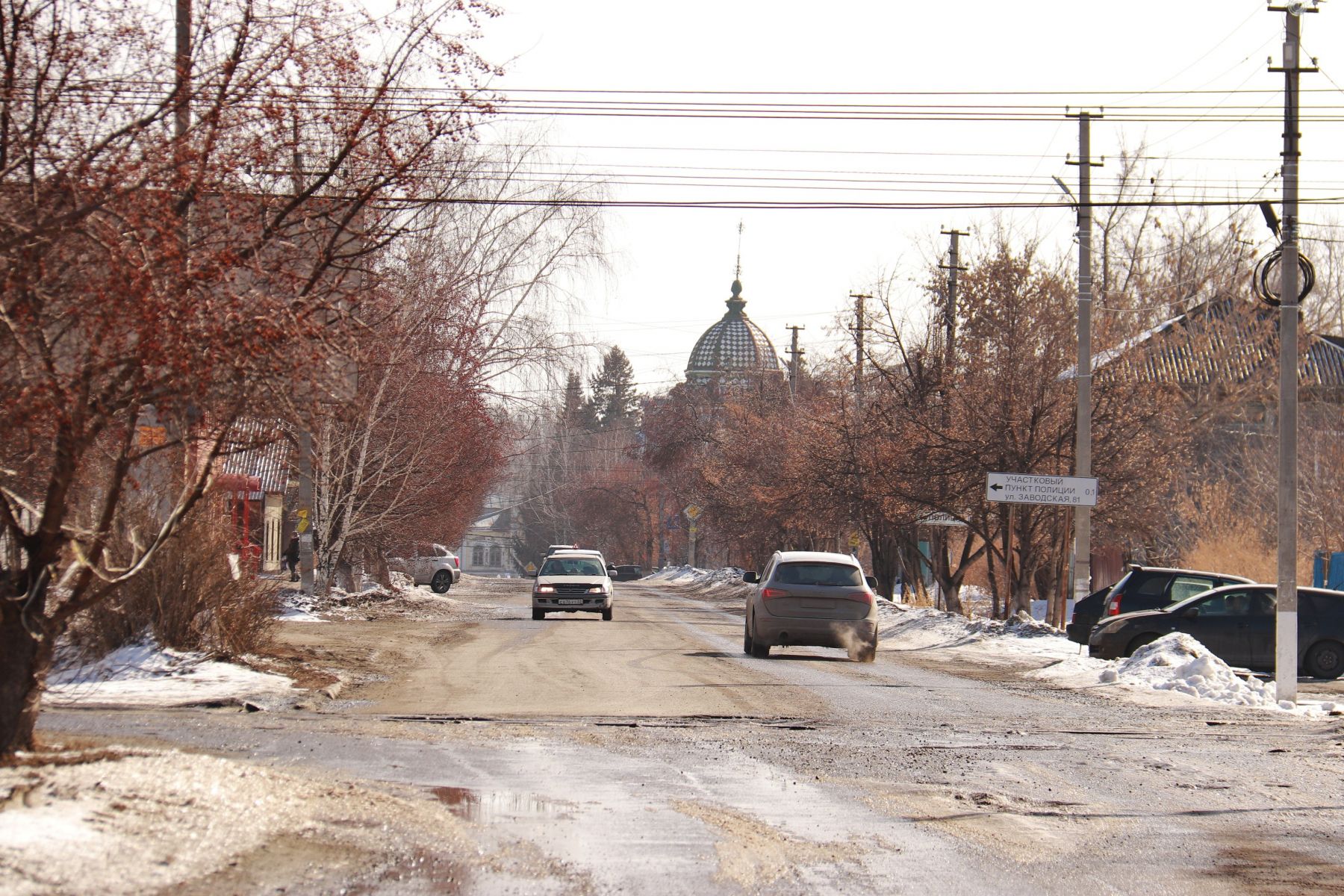 Проспект Кирова в Бийске