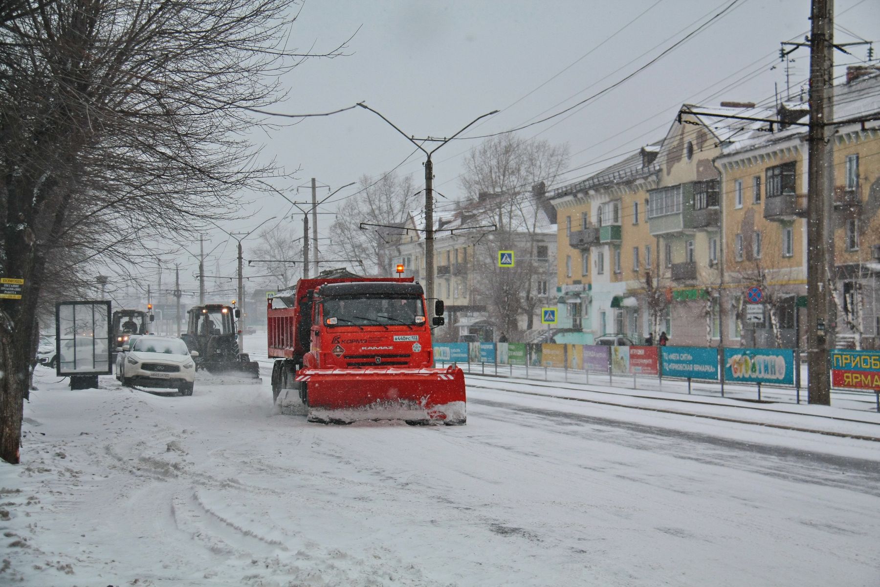 Метель в марте