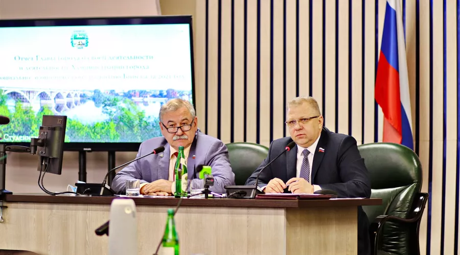 Заседание Думы Бийска, март 2022 года. Отчет мэра.