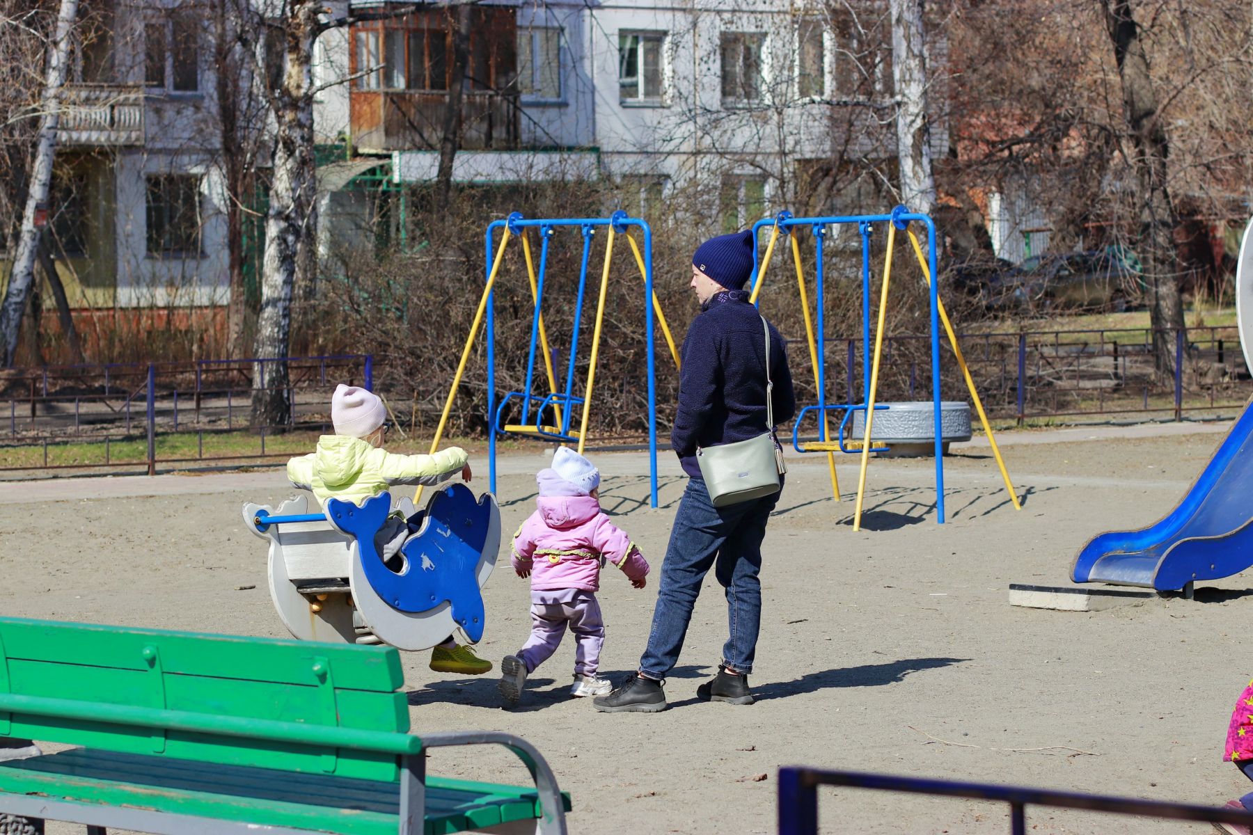 Детская площадка "Лента" в Бийске. 2022г.