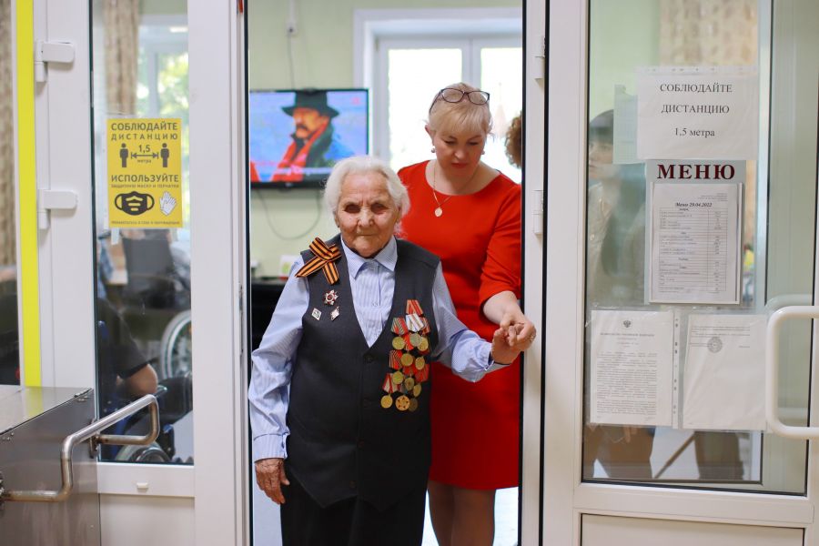 Валентина Маркова, ветеран Великой Отечественной войны. г.Бийск