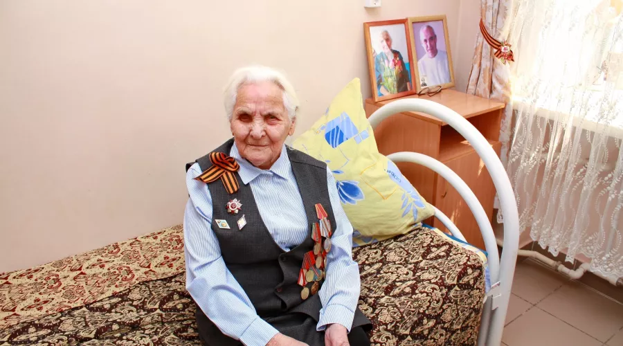 Валентина Маркова, ветеран Великой Отечественной войны. г.Бийск