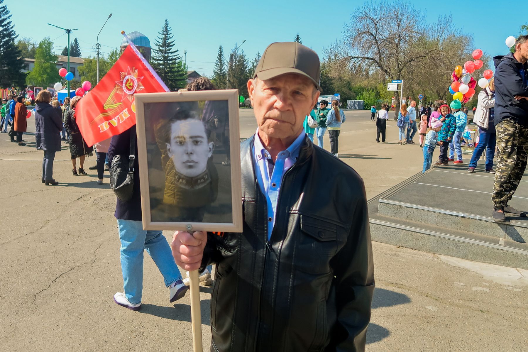 "Бессмертный полк" в Бийске, 2022г.