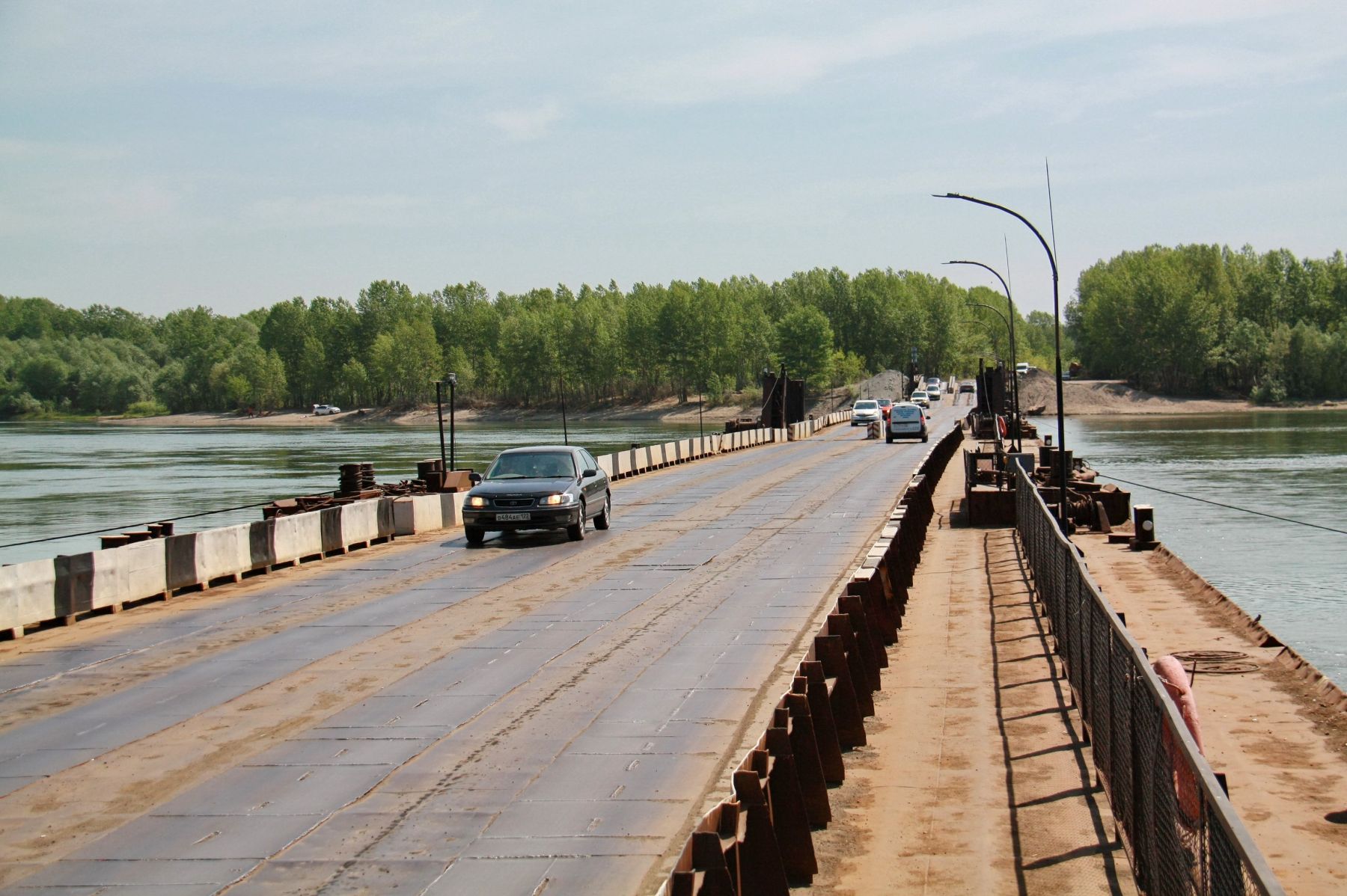 Понтонный мост, Бийск