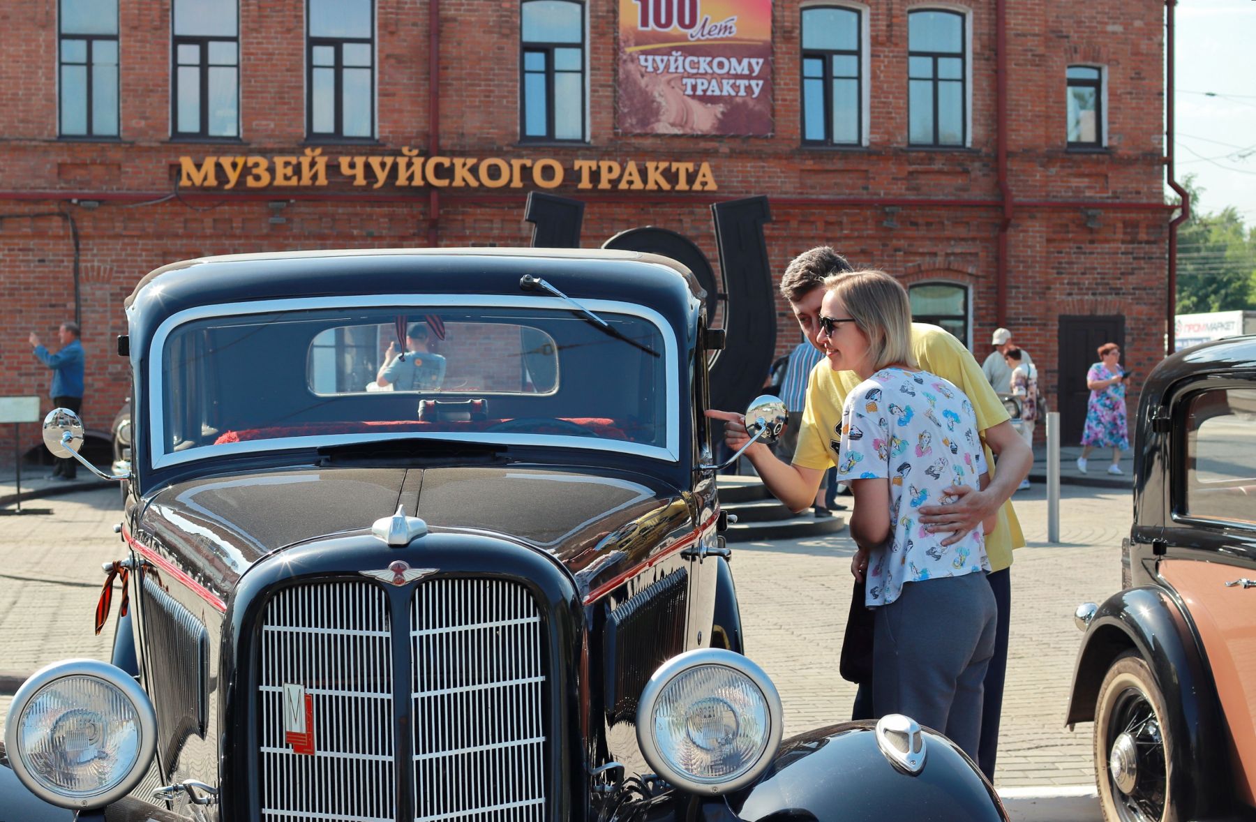 Выставка ретротехники в Бийске