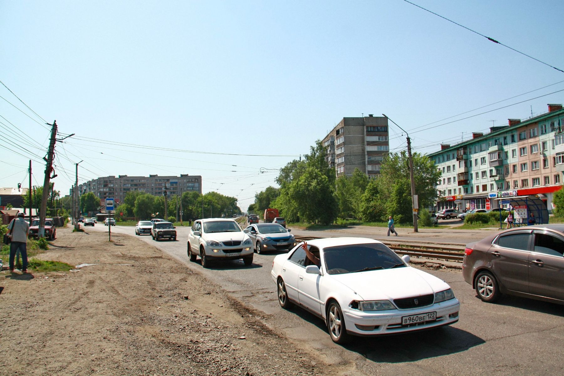 Перекрёсток, ул.Мерлина ул.Красноармейская