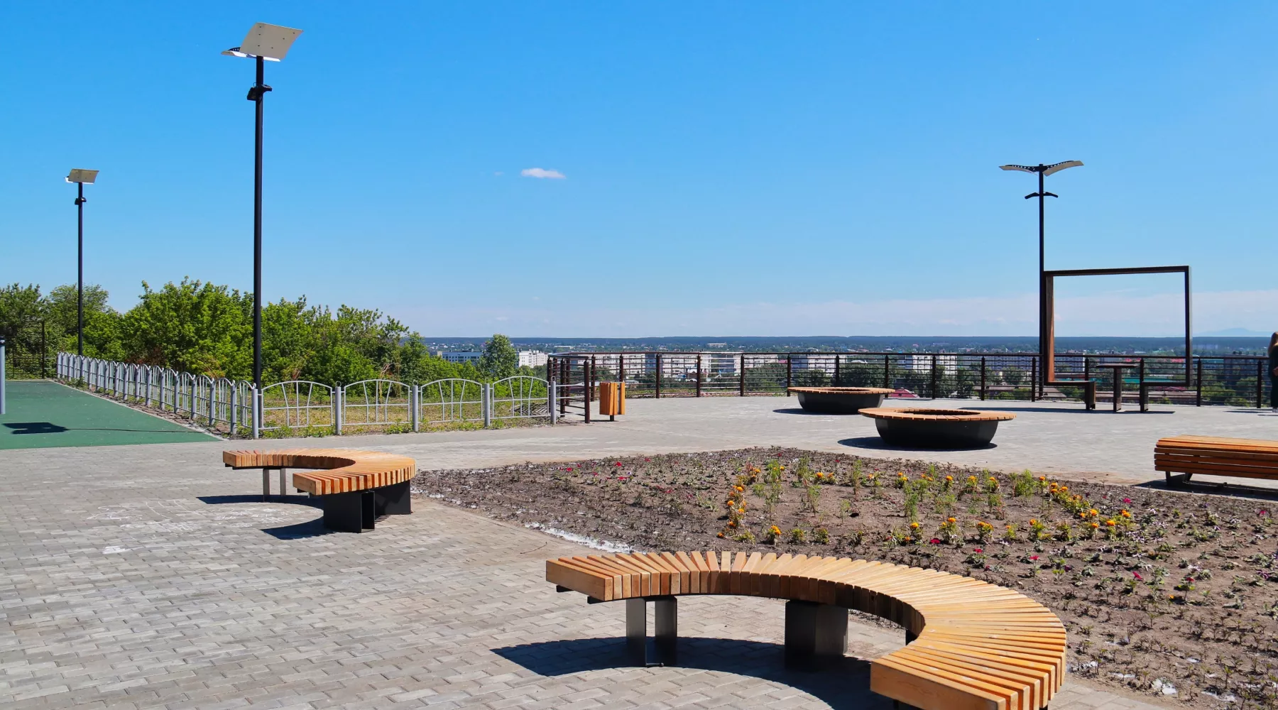 Сквер Нагорный в Бийске